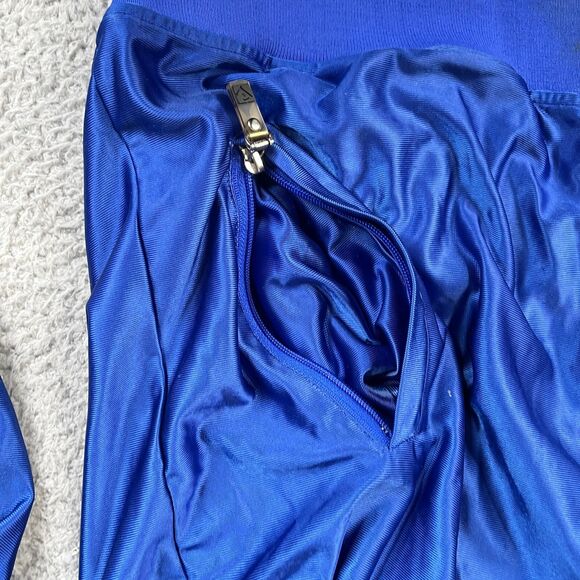 Everlast Boxing Track Jacket Mens Large Blue Full Zip Long Sleeve Pockets Y2K - Picture 8 of 15